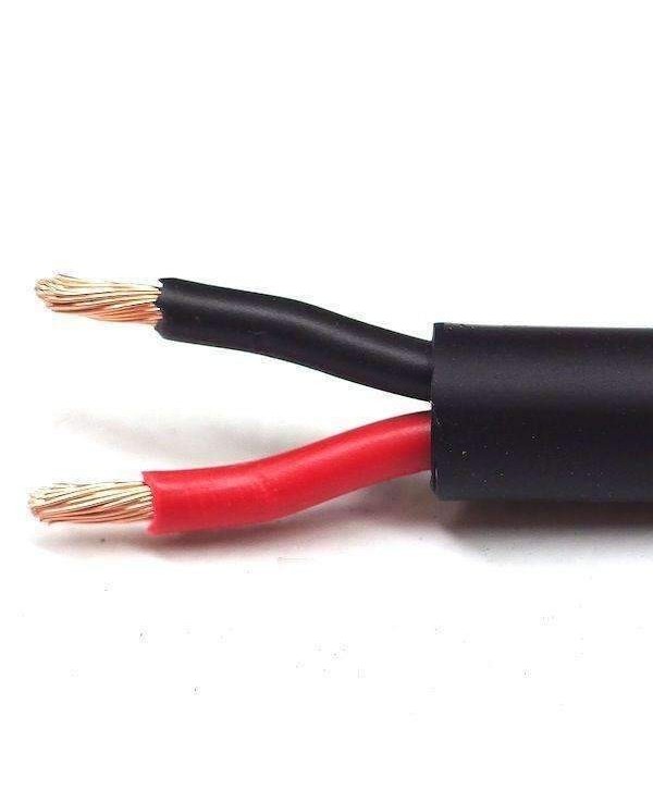 Câble haut-parleur torsadé 2x1.5 mm² 10 m rouge NORAUTO SOUND