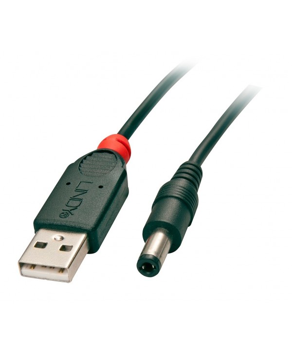 Câble adaptateur USB A vers prise DC 5,5-2,5mm